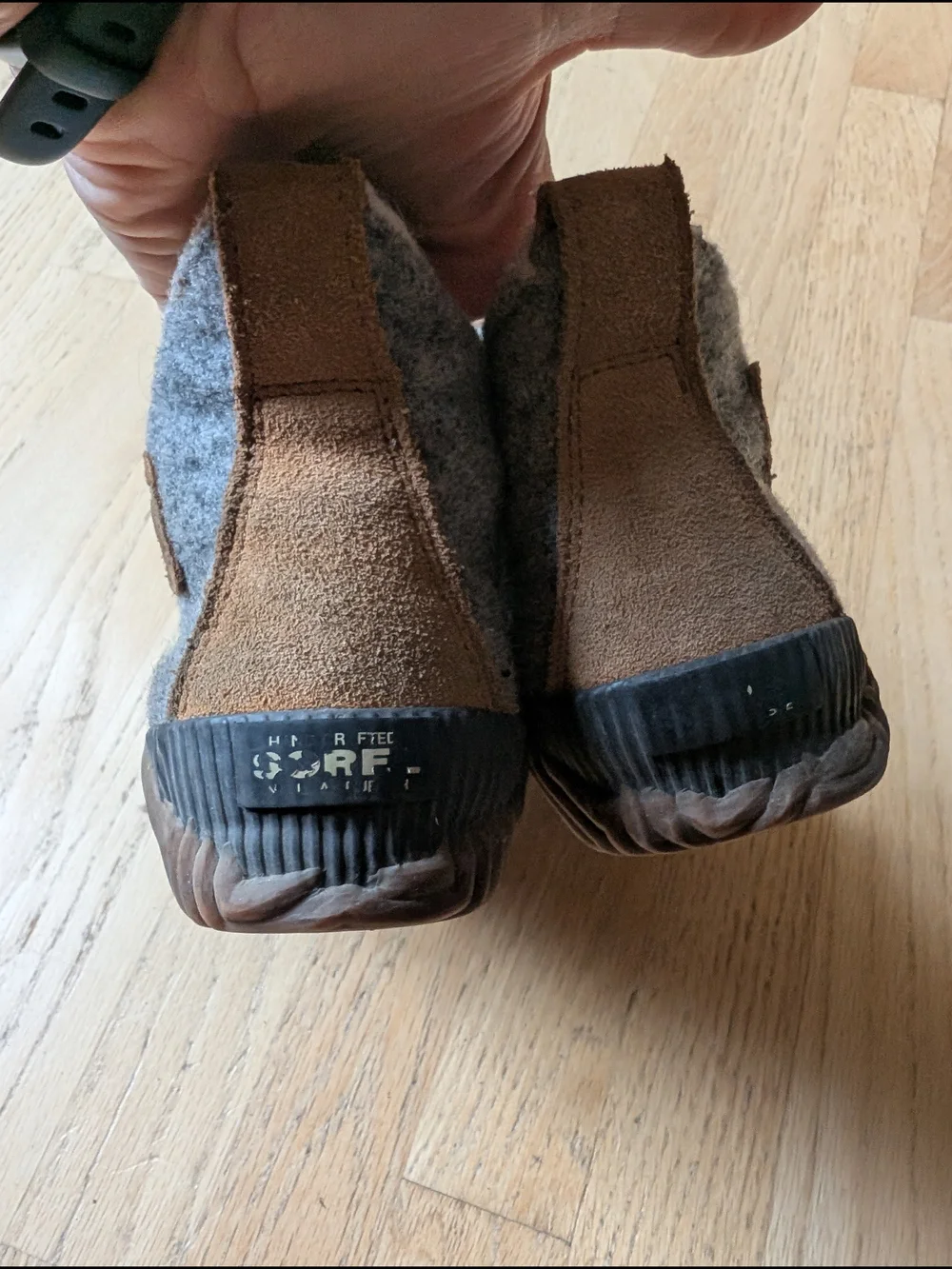 Sorel Kids Gray Waterproof Winter Boots